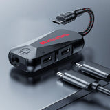 3-in-1 Gaming Sound Card Type-C To 3.5mm Mobile