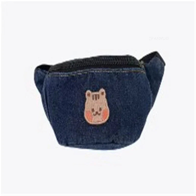 Korean Style Children Diagonal Small Waist Bags Cartoon