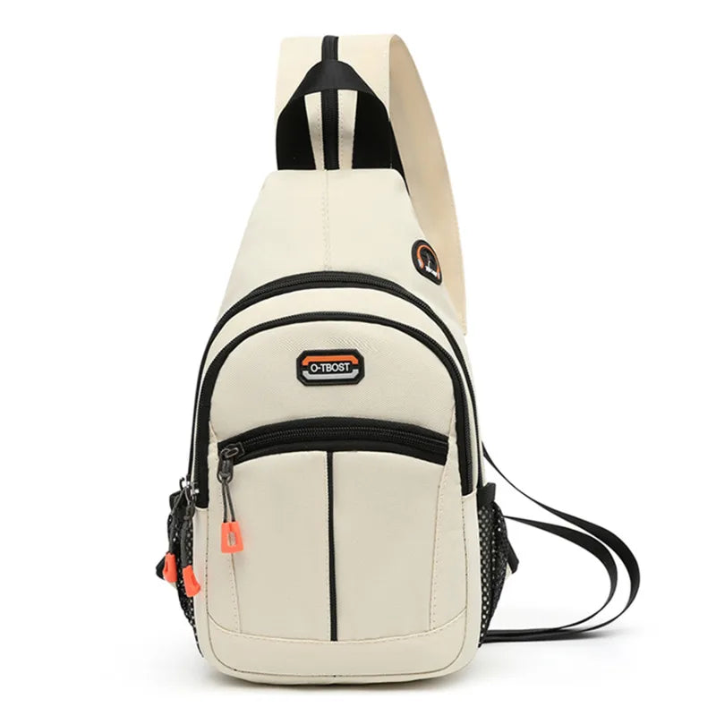 Men Women Polyester Shoulder Bags Outdoor Nylon Fanny