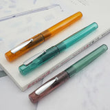 Original Platinum Fountain Pen PREFOUNTE 3 Colors Transparent