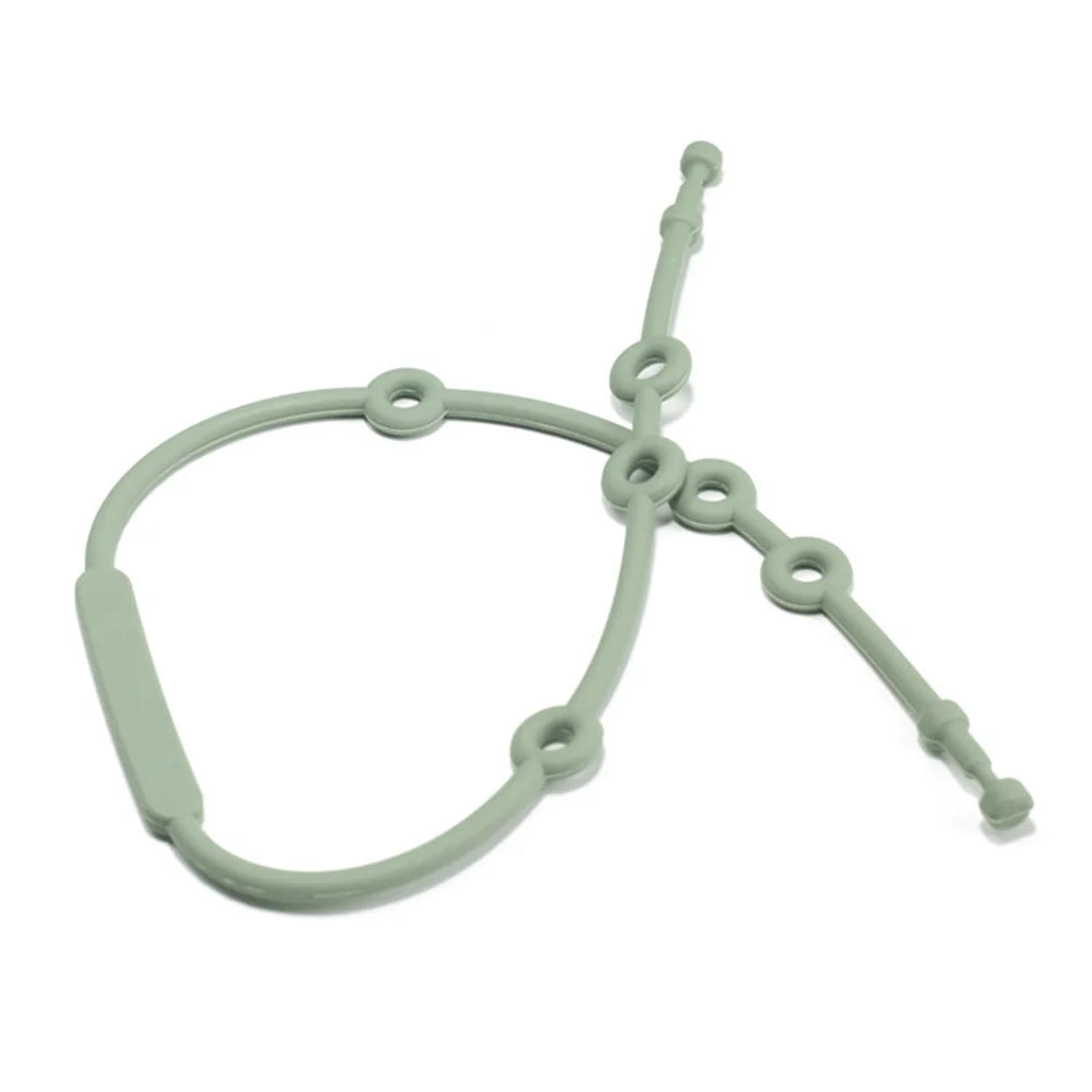 4/3/2PC Baby Pacifier Clip Silicone Teething Chain Baby