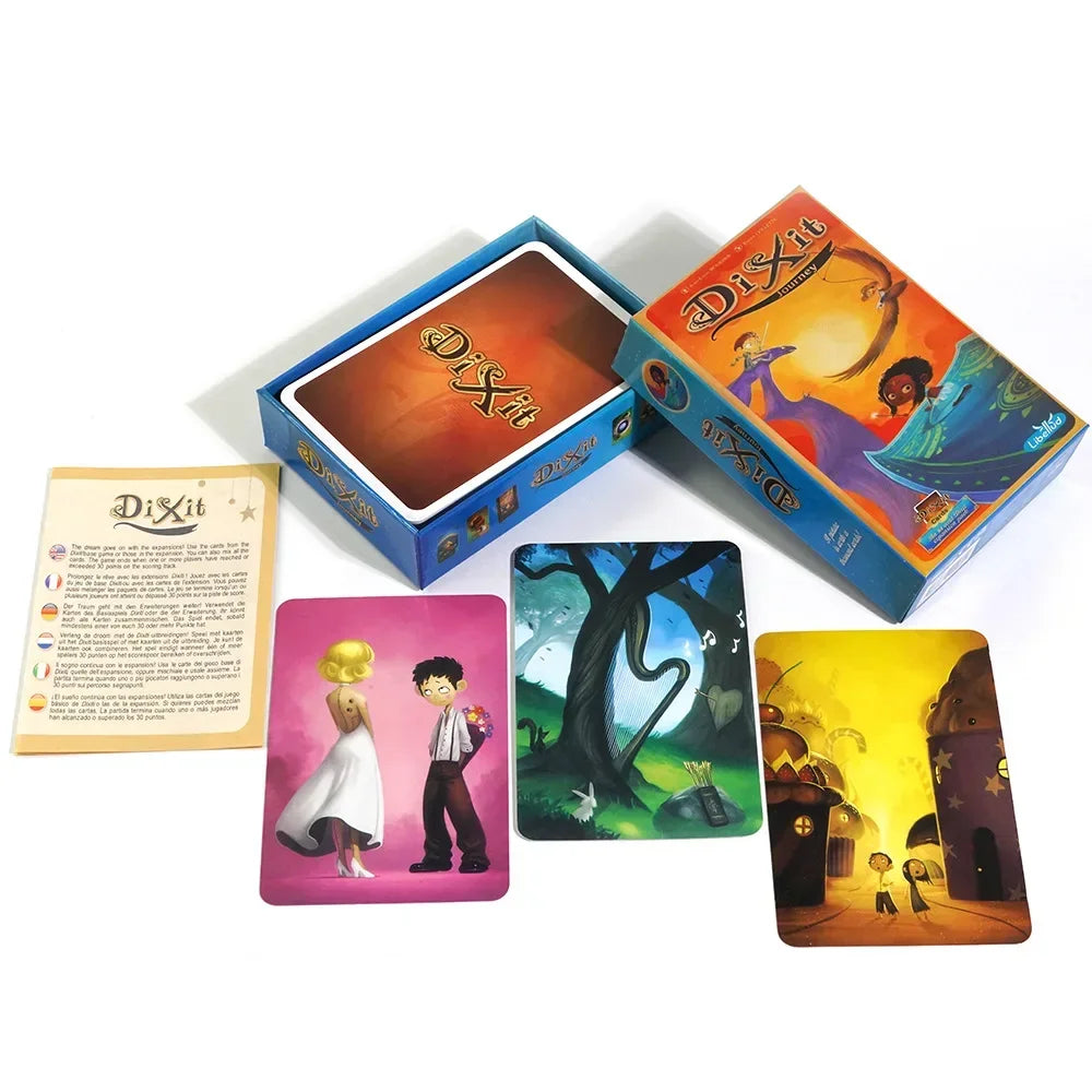 Board Game Dixit English Edition Expansion Strategic Family