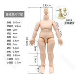 Hot 5 Style 11CM bjd body YMY body