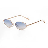 Vintage Unique Brown Cat Eye Sunglasses Women Design