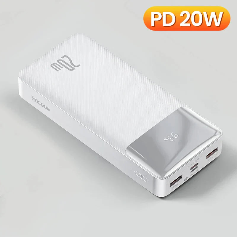 Baseus Power Bank 20000mAh Portable Charger Powerbank 10000mAh