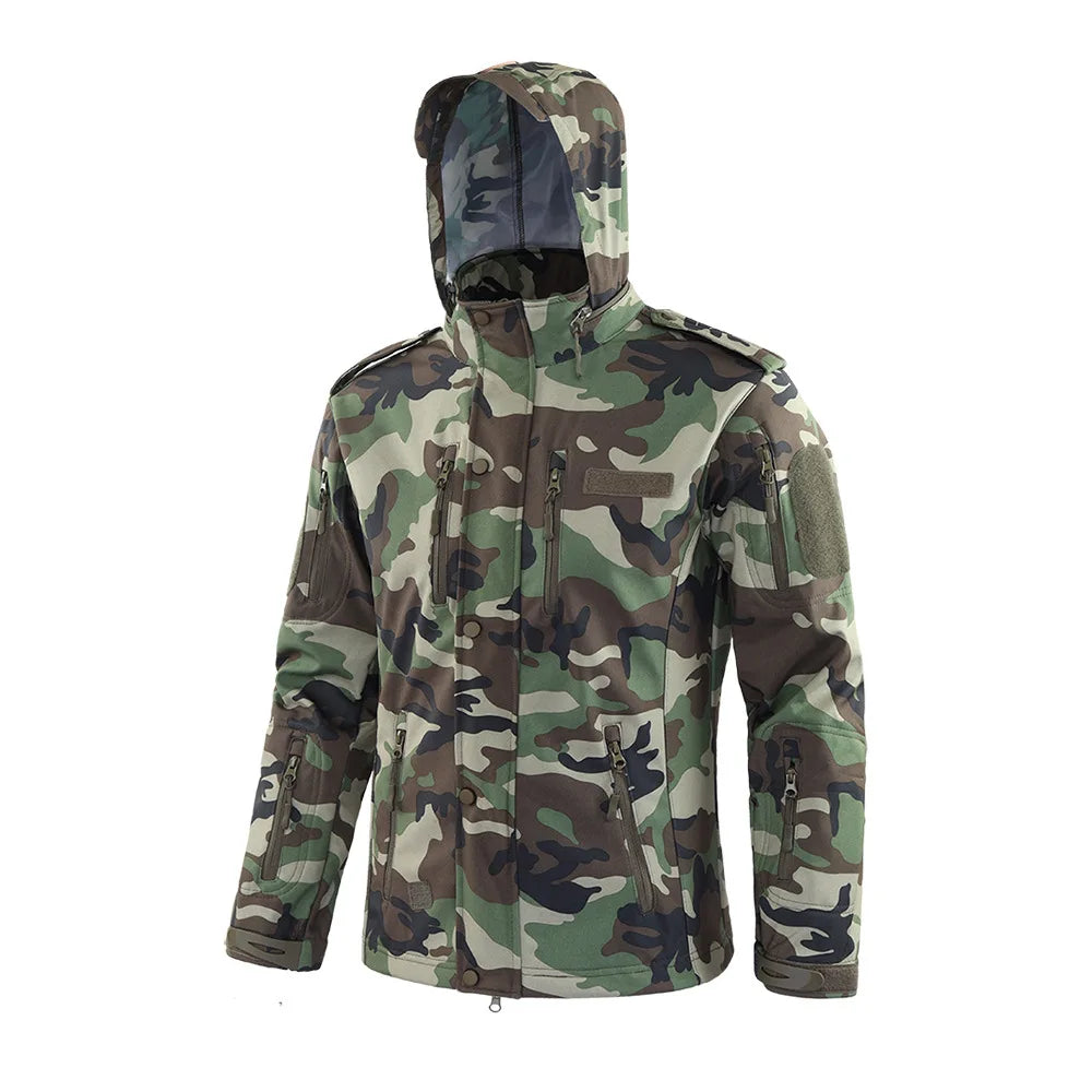 Shark Skin Soft Shell Tactical Jackets Men Military