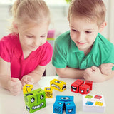 Face Changing Building Blocks Iron box Set Face