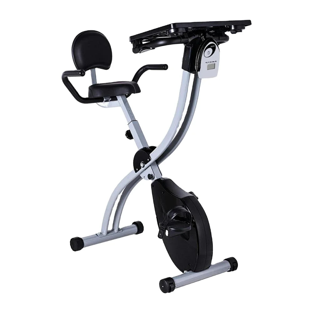 Folding Magnetic Exercise Bike plate Foldable X Bike