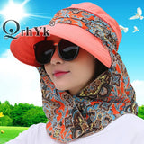 Fashion Women Summer Outdoor Riding Anti-UV Sun Hat