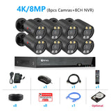 Surveillance Camera System 4K Video Recorder Nvr 8CH