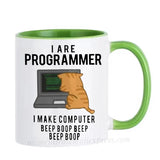 Engineer Mugs Computer Programmer Cups Programming Debugging Teaware