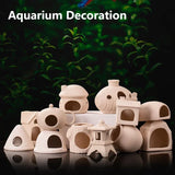 Clay Aquarium Decoration Ceramics Fish Tank Landscaping Shrimp