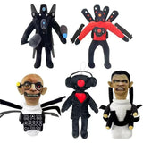 Skibidi Toilet Bosses Titan TV Man Cameraman Plush