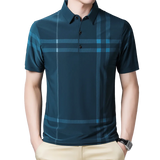 BROWON Business Polo Shirt Men Summer New Casual