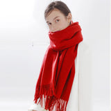 Cashmere Scarf Women Winter Shawls and Wraps