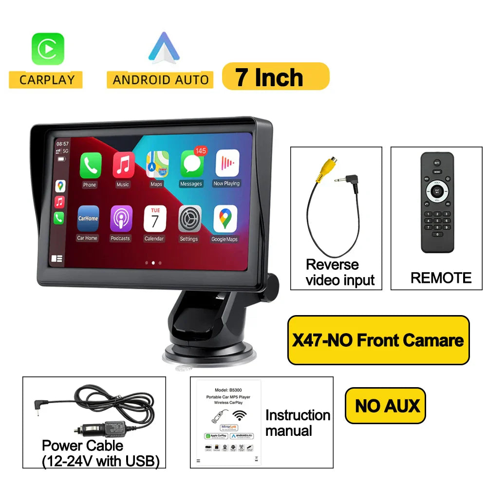 79" Wireless Carplay Android Auto Automotive Multimedia GPS