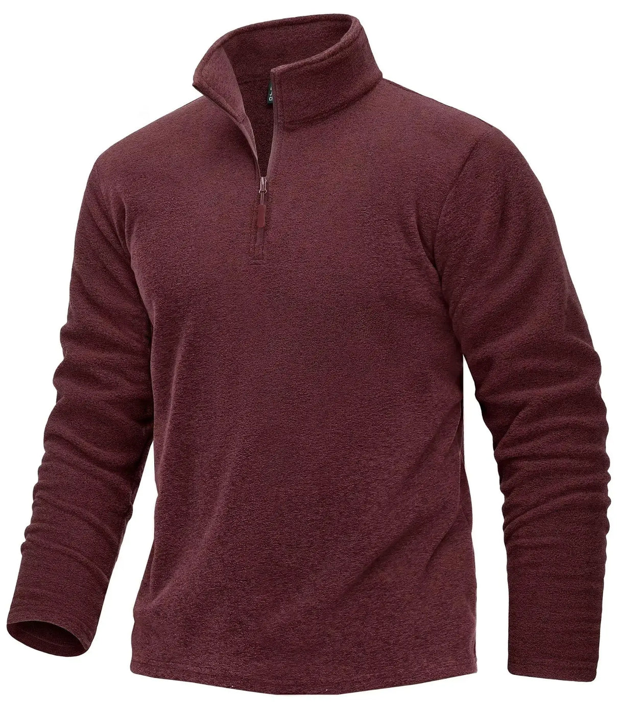 TACVASEN 1/4 Zipper Collar Spring Fleece Sweaters Mens