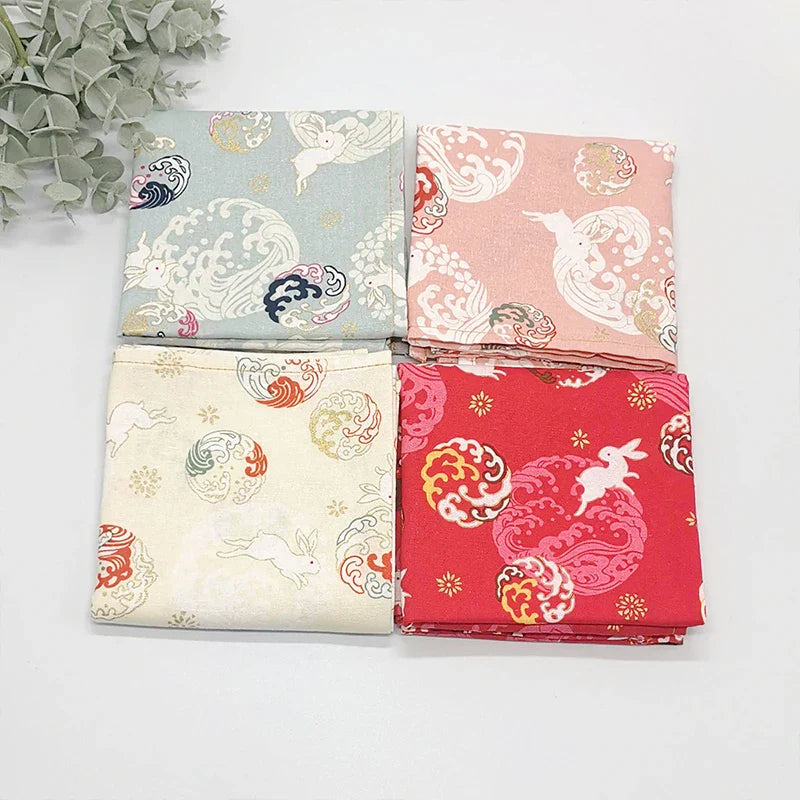 70x7090x90cm Japanese Handkerchief Furoshiki Double Side Floral Print