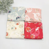 70x7090x90cm Japanese Handkerchief Furoshiki Double Side Floral Print