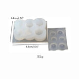 DIY Handcraft Egg Tart Lollipop Shaped Silicone Epoxy