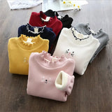 Fashion Girls Sweaters 2023 New Winter Children Clothes