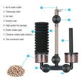 Aquarium Double Head Water Filter Fish Tank Biochemical