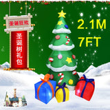 Christmas Inflatable Decoration Toy Built-in LED Lights Inflatable