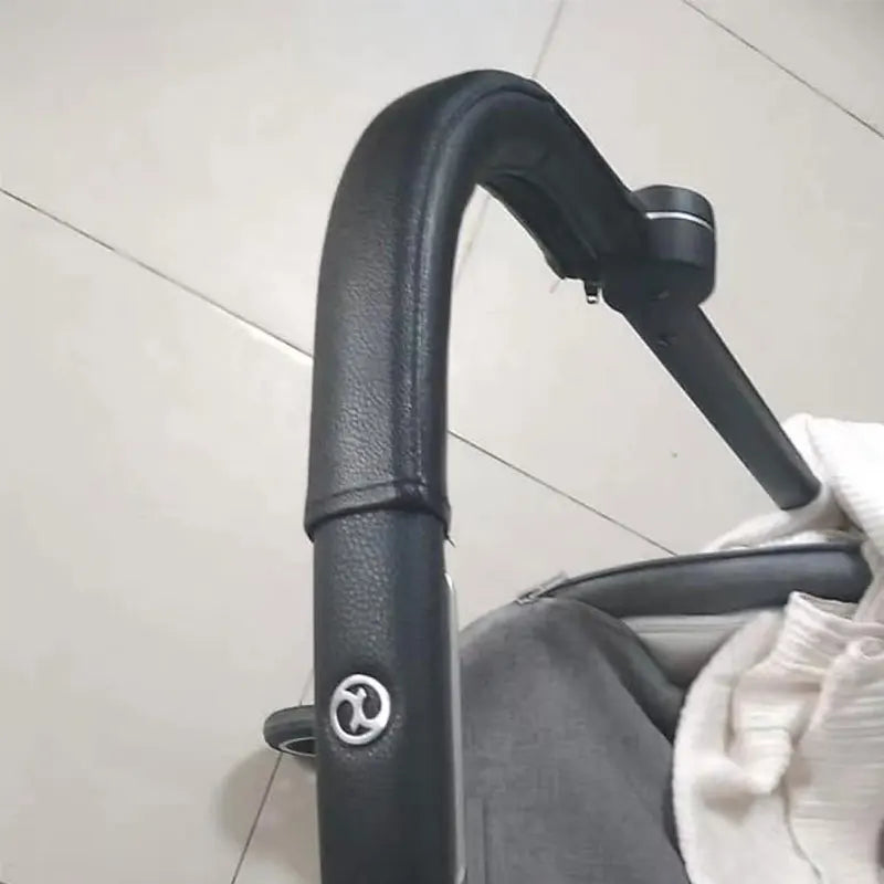 Stroller PU Leather Handle Covers Fit Cybex Mios