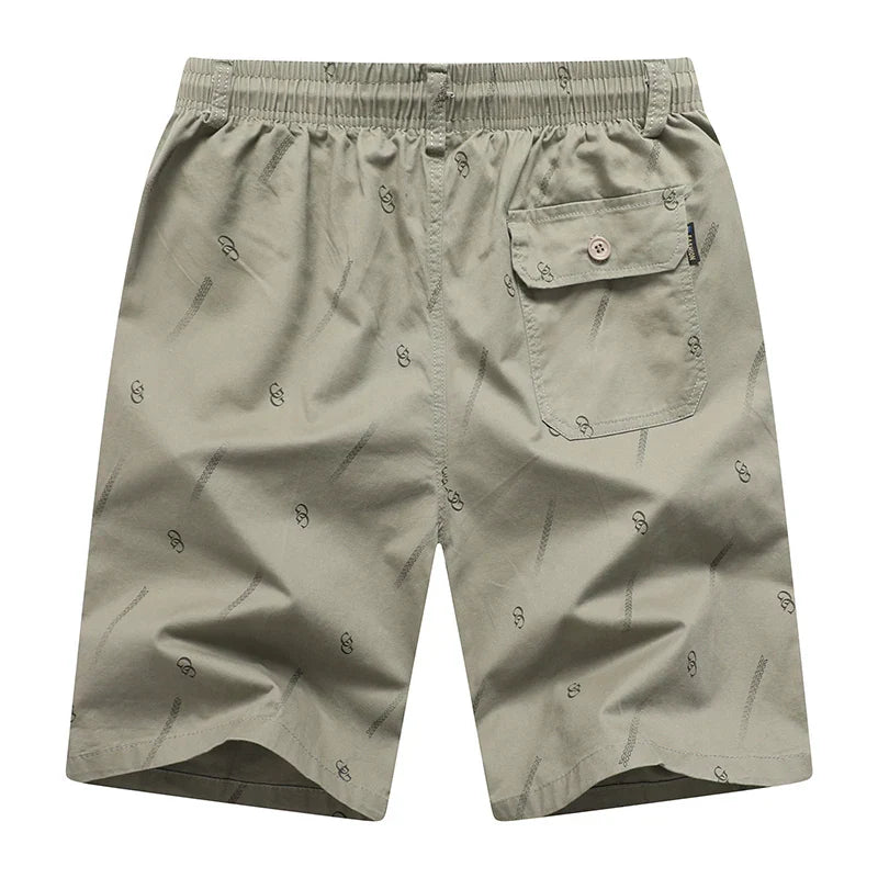 2024 Men's Work Shorts Summer Cotton Thin Casual