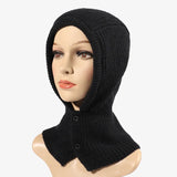 Rainbow Wool Balaclava Hats for Men Women Unisex