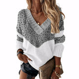 Plus Size Knit Sweater Tops Woman 2023 Autumn