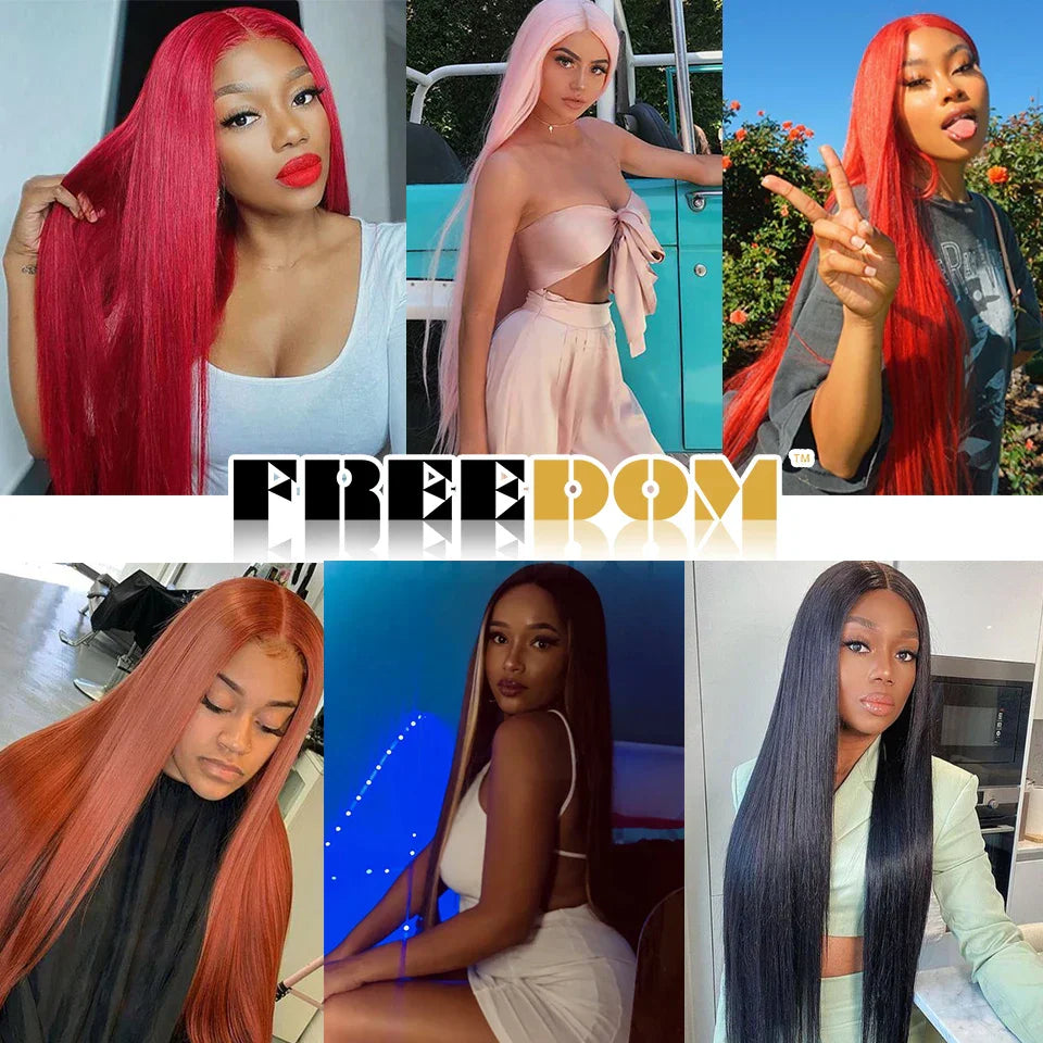 FREEDOM Synthetic Lace Frontal Wig For Women 38