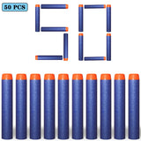 7.2cm 50/100pcs For Nerf Soft Bullets Darts Round