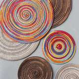 6/8 pcs Table placemats for table mat Ramie
