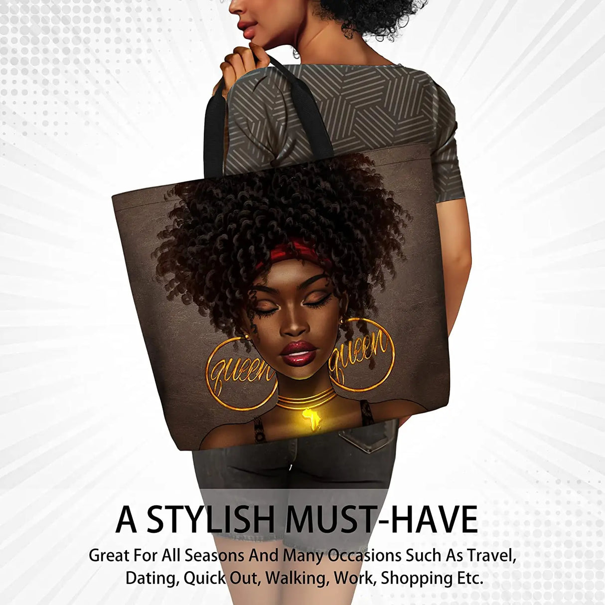 Women Tote Bags African American Women Satchel Handbags