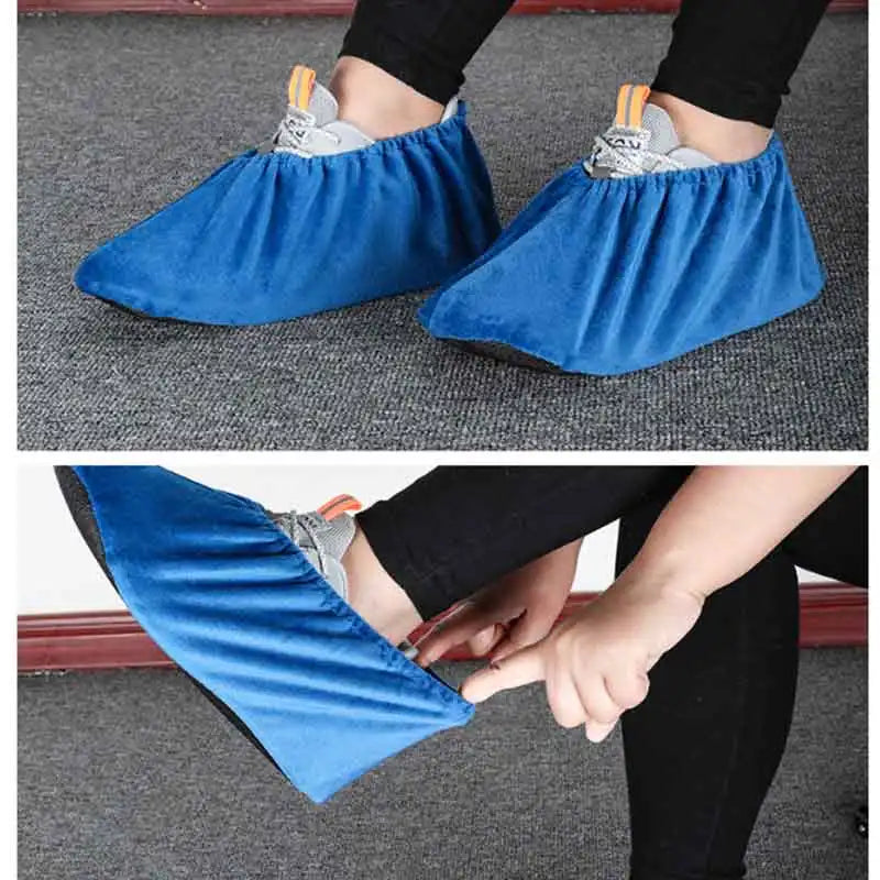 Thicken Shoe Covers Antislip Reusable Overshoes for Dust