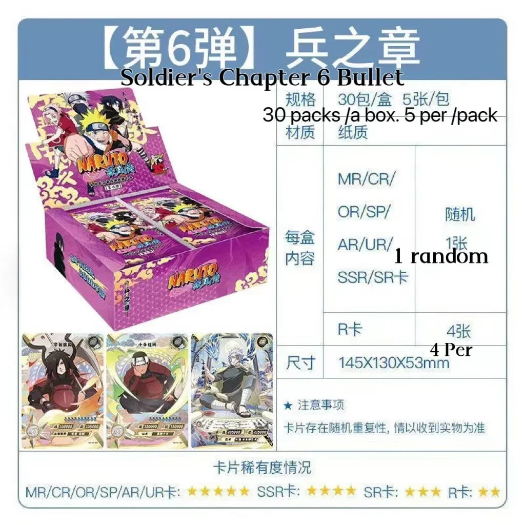 Original Naruto Collection Cards Full Set Booster Box