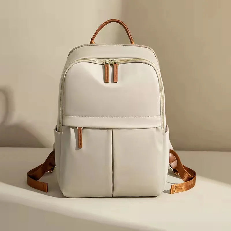 Women Carryon Backpack Elegant Waterproof Antitheft Travel Bag