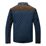 Mesh Pressed Cotton Jacket Men's Baseball jackets stand