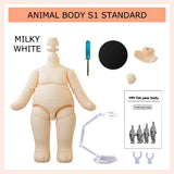 Movable Joint Ymy Doll Fat Animal Body Cat