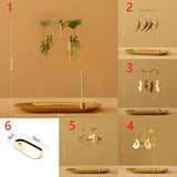 Gold Romantic Rotating Spinning Candle Holder Wedding Party