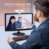 DEPSTECH DW49 4K Webcam for PC Web Cam