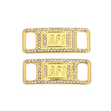 1Pair AF1 Diamond Shoe Charms Fashion Laces Buckle