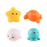 Baby Cute Animals Bath Toy Swimming Water LED