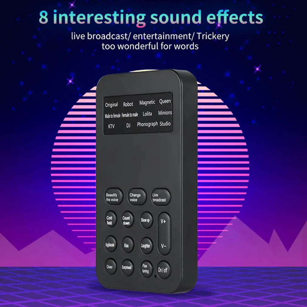 Hot Sale Professional Mini Voice Changer Universal Sound