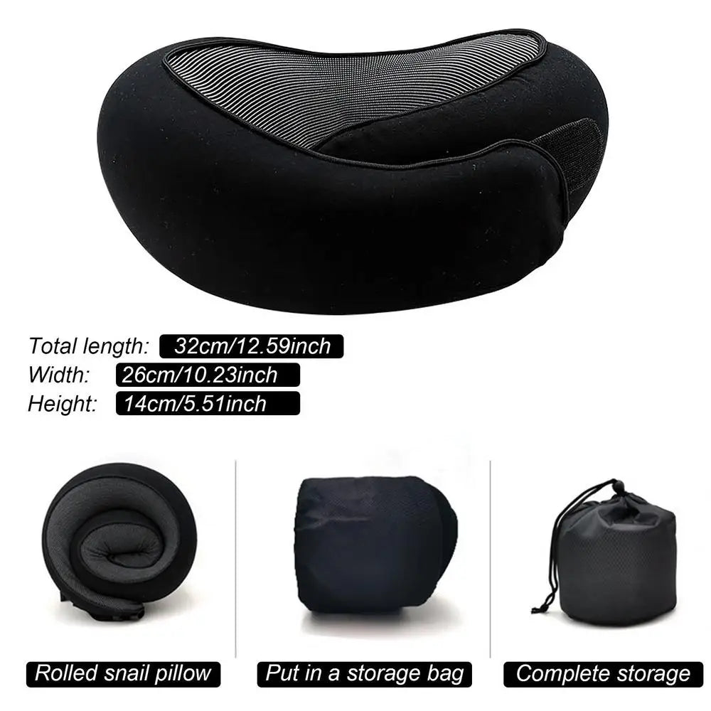 Travel Pillow Memory Foam Neck Support For Flight