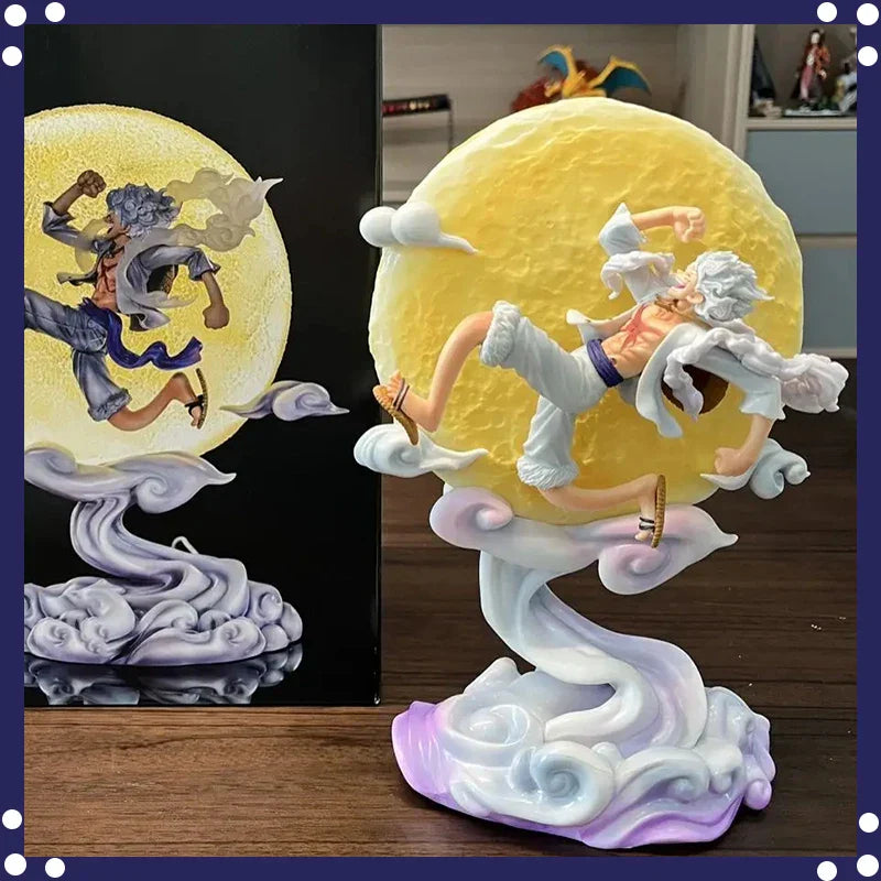 One Piece Anime Figure Moon Fairy Nika Monkey