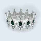 Baroque Vintage Princess Queen Bridal Crown Headwear Crystal