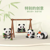 Mini 3D Animal Huahua Panda Building Blocks Model