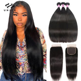 UNice Hair 5X5 HD Lace Closure 28 30